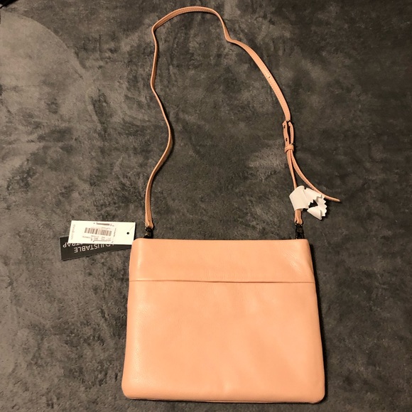 The Sak Pink Leather Crossbody Purse - Picture 2 of 13
